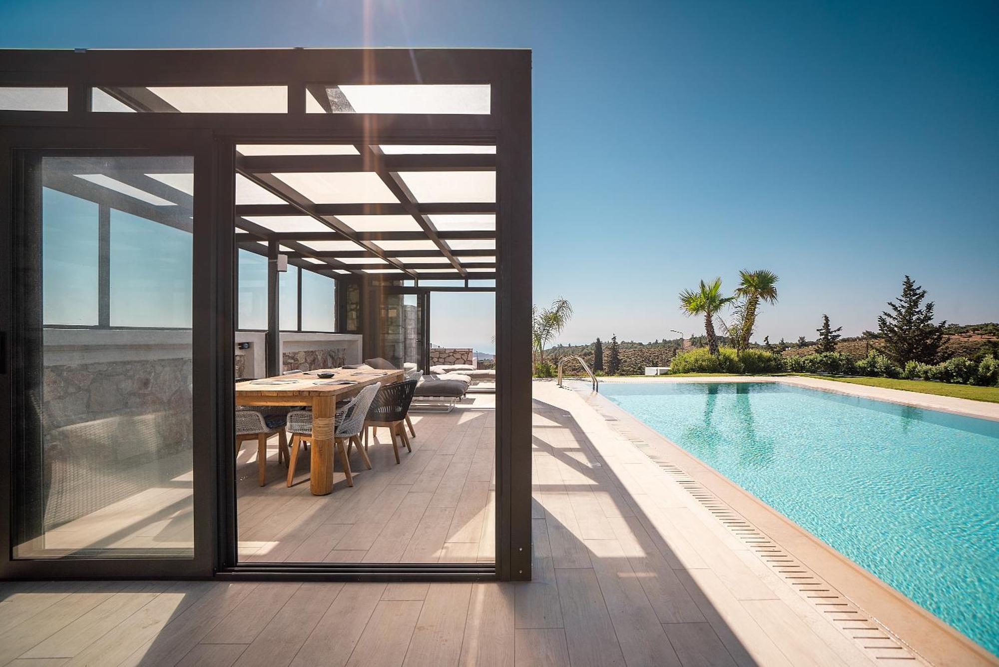 Sky Hills Villa Psinthos Exterior foto