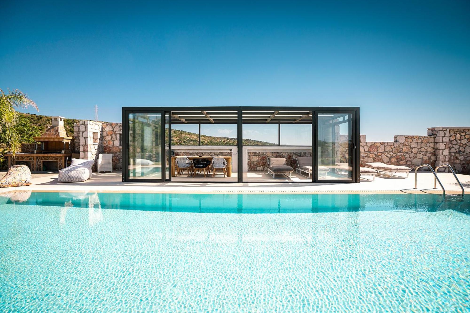 Sky Hills Villa Psinthos Exterior foto