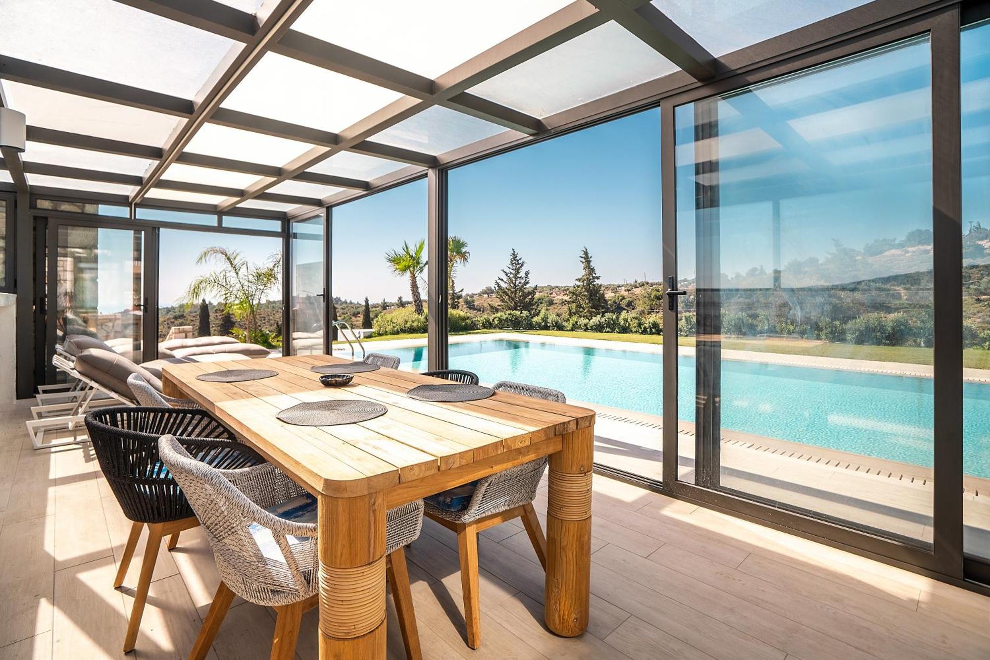 Sky Hills Villa Psinthos Exterior foto